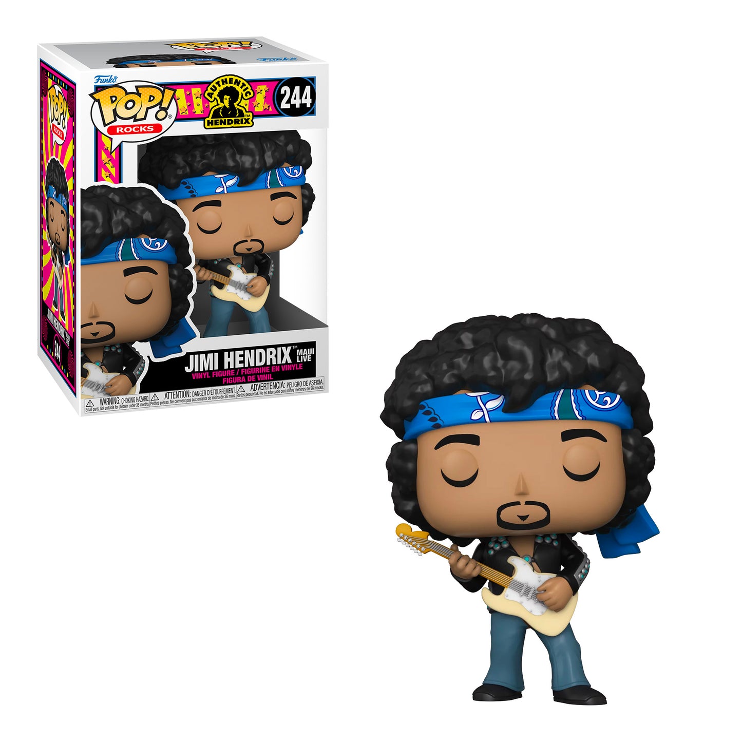 Funko Pop! Rocks: Jimi Hendrix (Live in Maui Jacket) #244