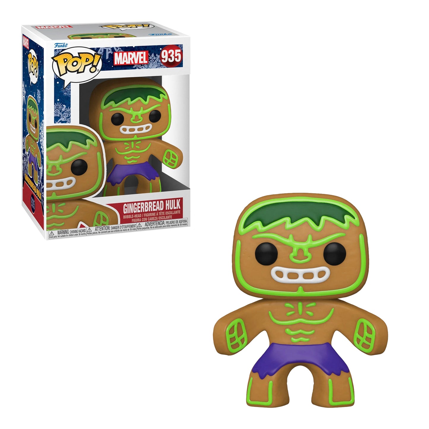 Funko Pop! Marvel: Gingerbread Hulk #935