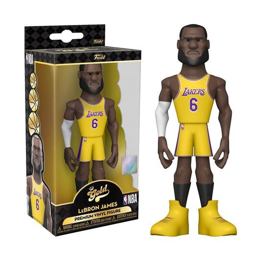 Funko Vinyl Gold 5" NBA: Lakers - LeBron James (1 in 6 Chance at Chase)