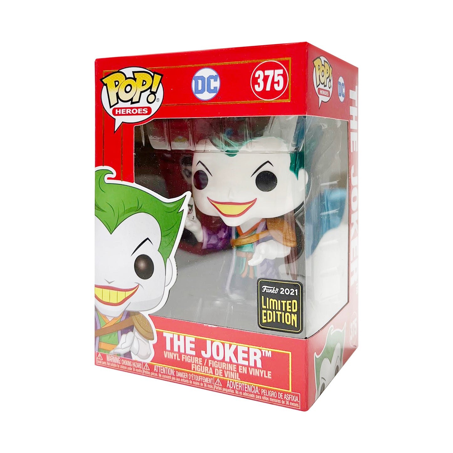 Funko Pop Asia! Heroes: DC - The Joker Metallic #375