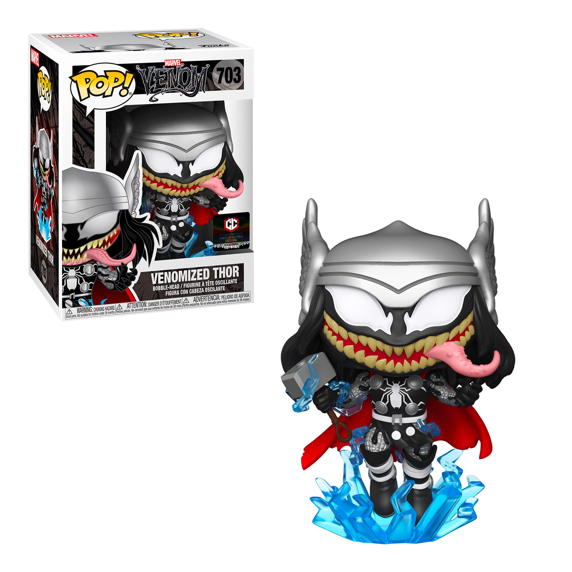 Funko Pop! Marvel: Venomized Thor #703 Chalice Collectibles Exclusive