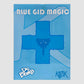 TOY2R: Frank Kozik - Dr. Bomb Blue Glow in the Dark Magic 8" Vinyl Figure