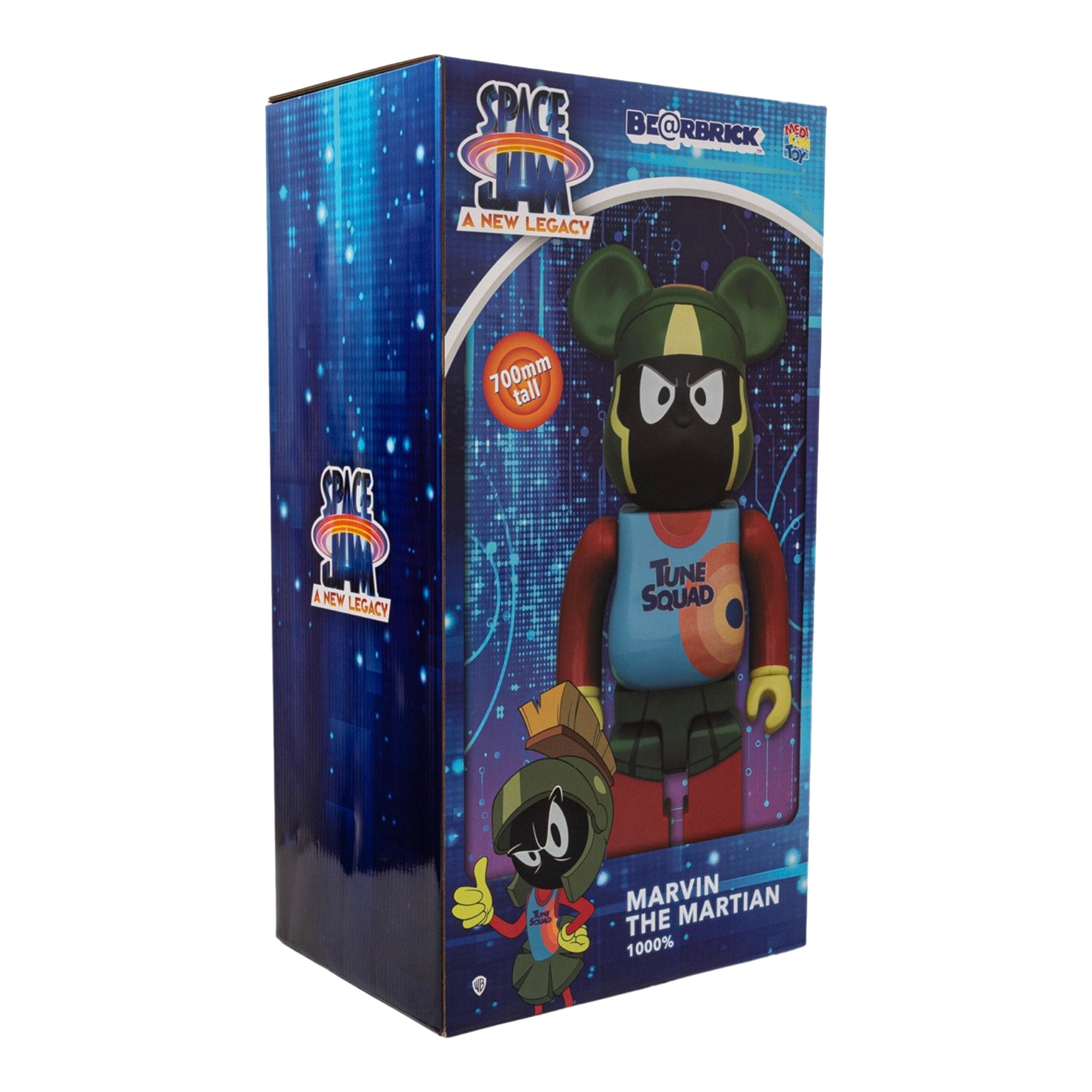 BE@RBRICK MARVIN THE MARTIAN 100% 400%
