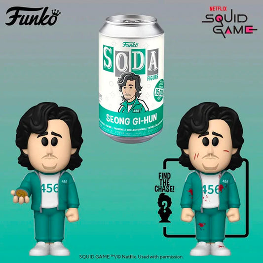 Funko Vinyl SODA: Squid Game Seong Gi-Hun 15,000 Limited Edition (1 in 6 Chance at Chase)