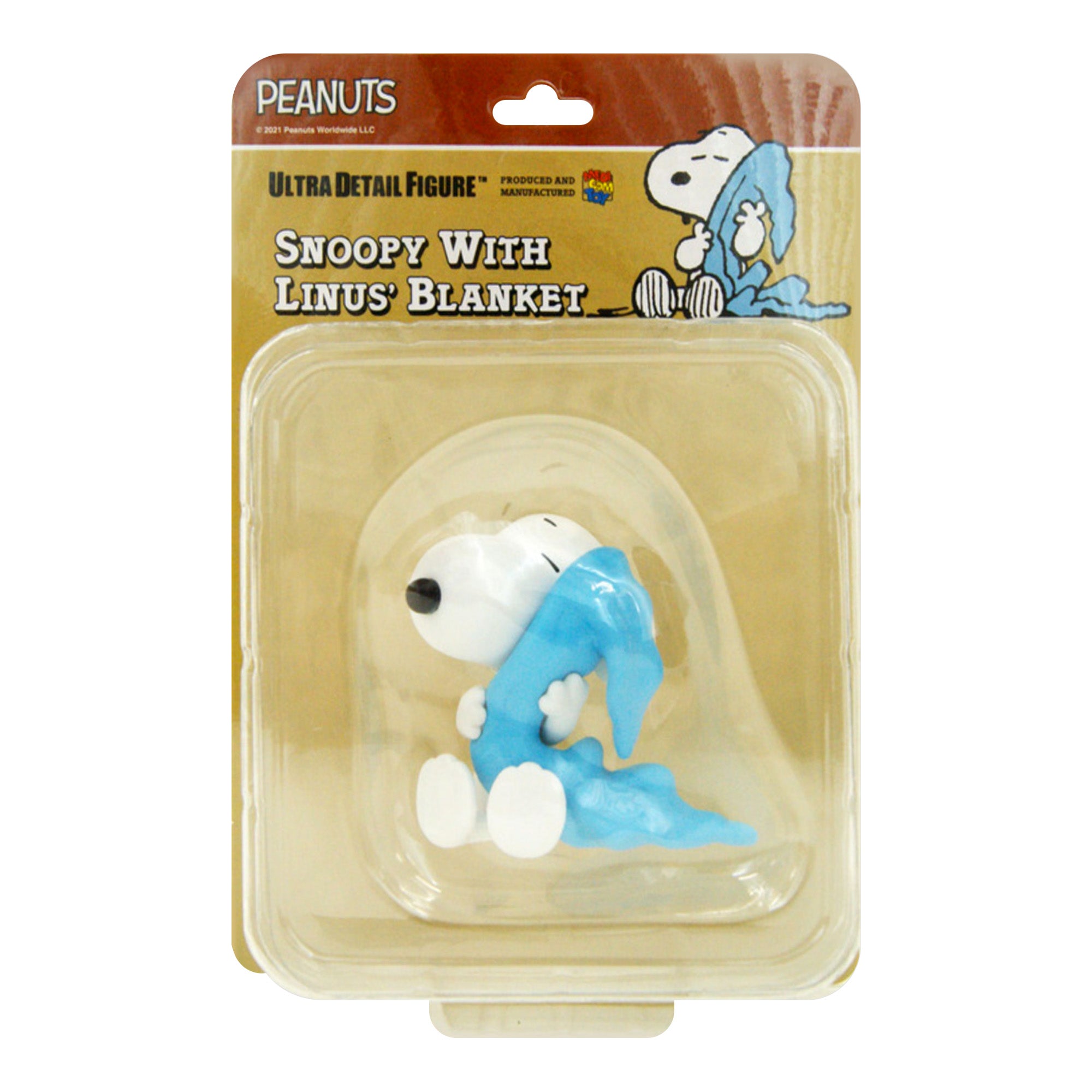 MEDICOM TOY: UDF Peanuts Series 12 - Snoopy with Linus Blanket Figure