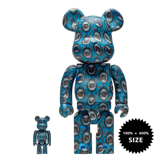 MEDICOM TOY: BE@RBRICK - Robe Japonica Mirror 100% & 400%