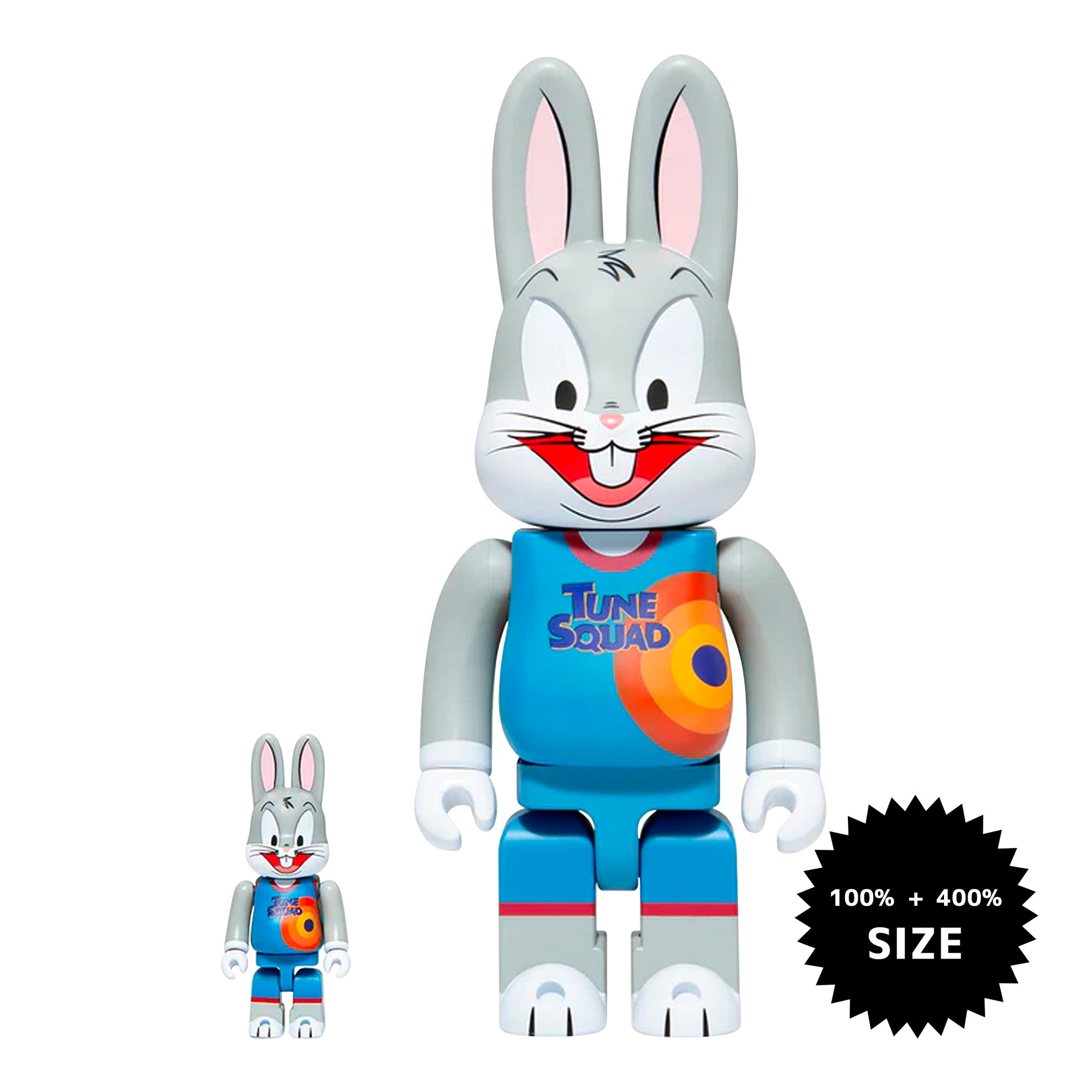 取寄品BE@RBRICK BUGS BUNNY 100%&400% ベアブリック　バッグスバニー　ワーナーブラザース　新品未使用　未開封　限定品　完全受注生産品 キューブリック、ベアブリック