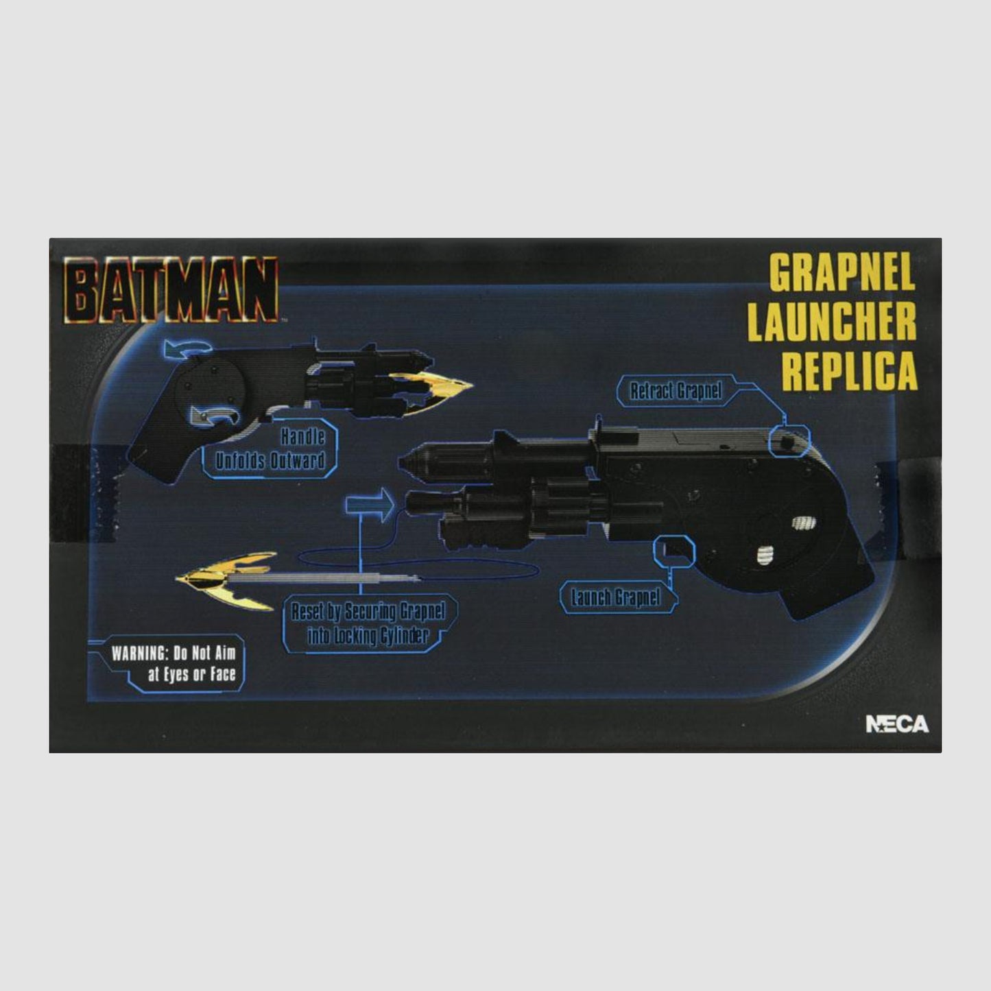 NECA: DC - Batman 1989 Grapnel Launcher Prop Replica