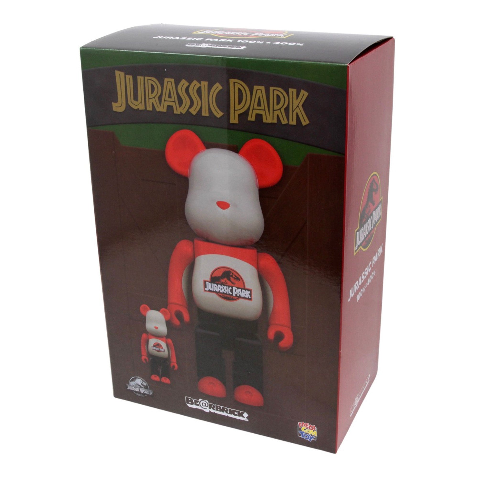 BE@RBRICK JURASSIC PARK 100%&400% ジュラシック