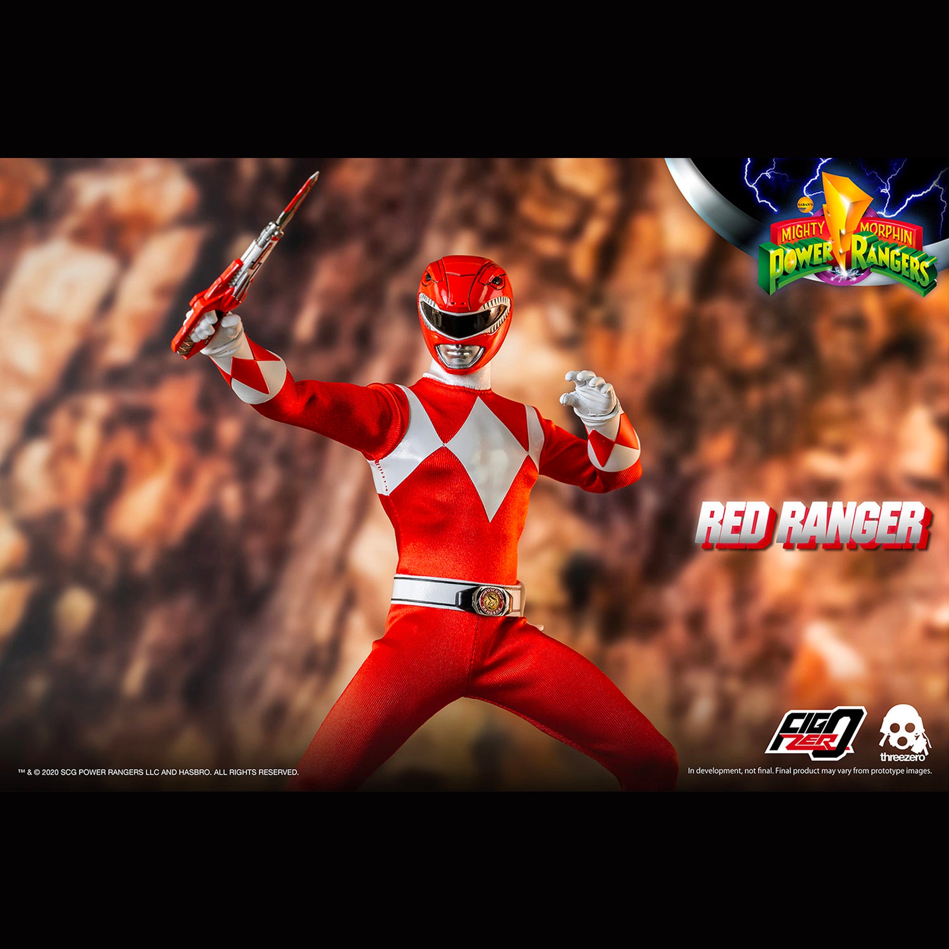 Mighty Morphin Power Rangers Red Ranger Wallpaper