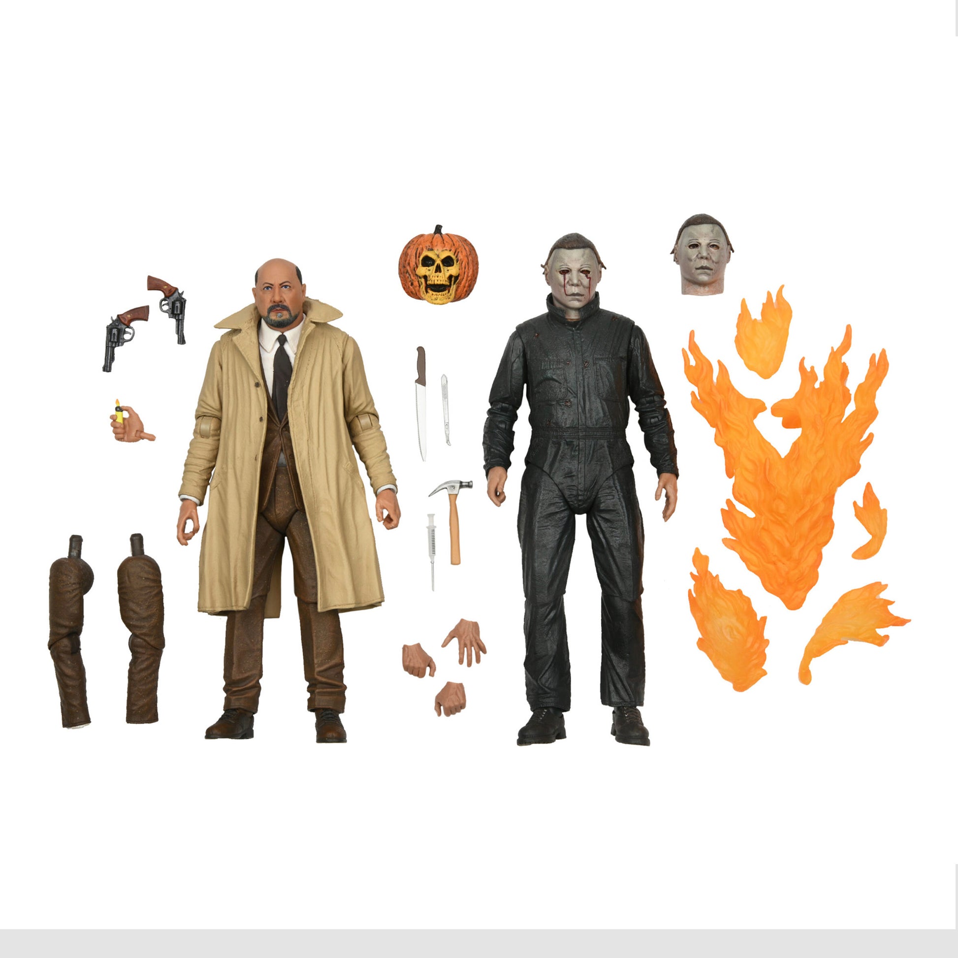 NECA: Halloween II - Ultimate Michael Myers and Dr. Loomis 2-Pack 7 T –  TOY TOKYO