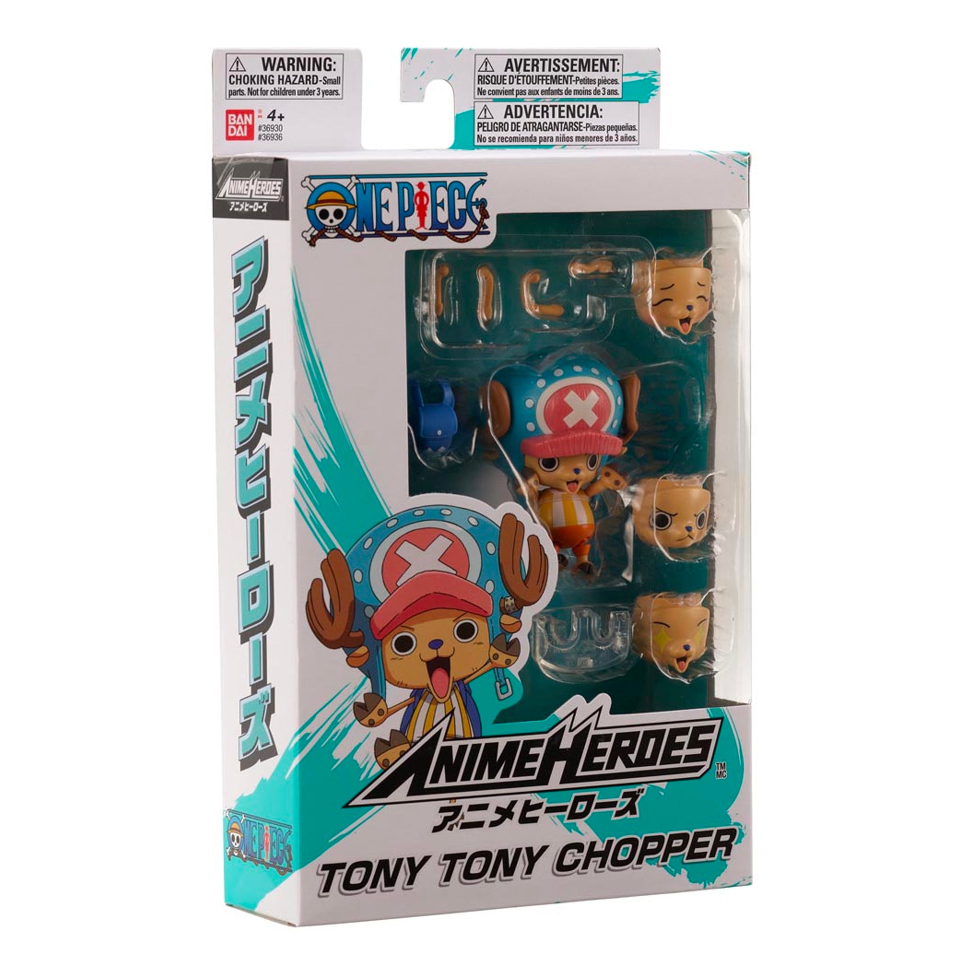 BandaI: Anime Heroes - One Piece - Tony Tony Chopper 6.5 Tall
