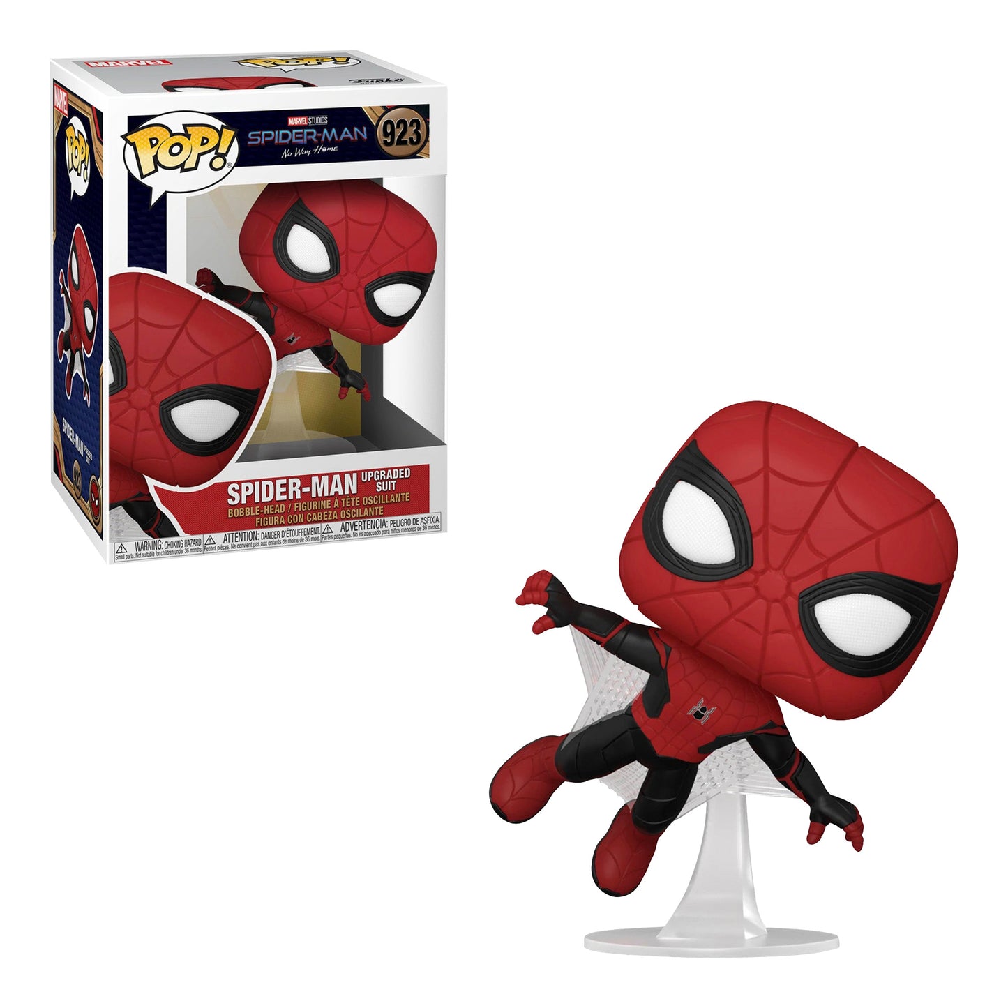 Funko Pop! Marvel: No Way Home - Spider-Man Upgraded Suit #923