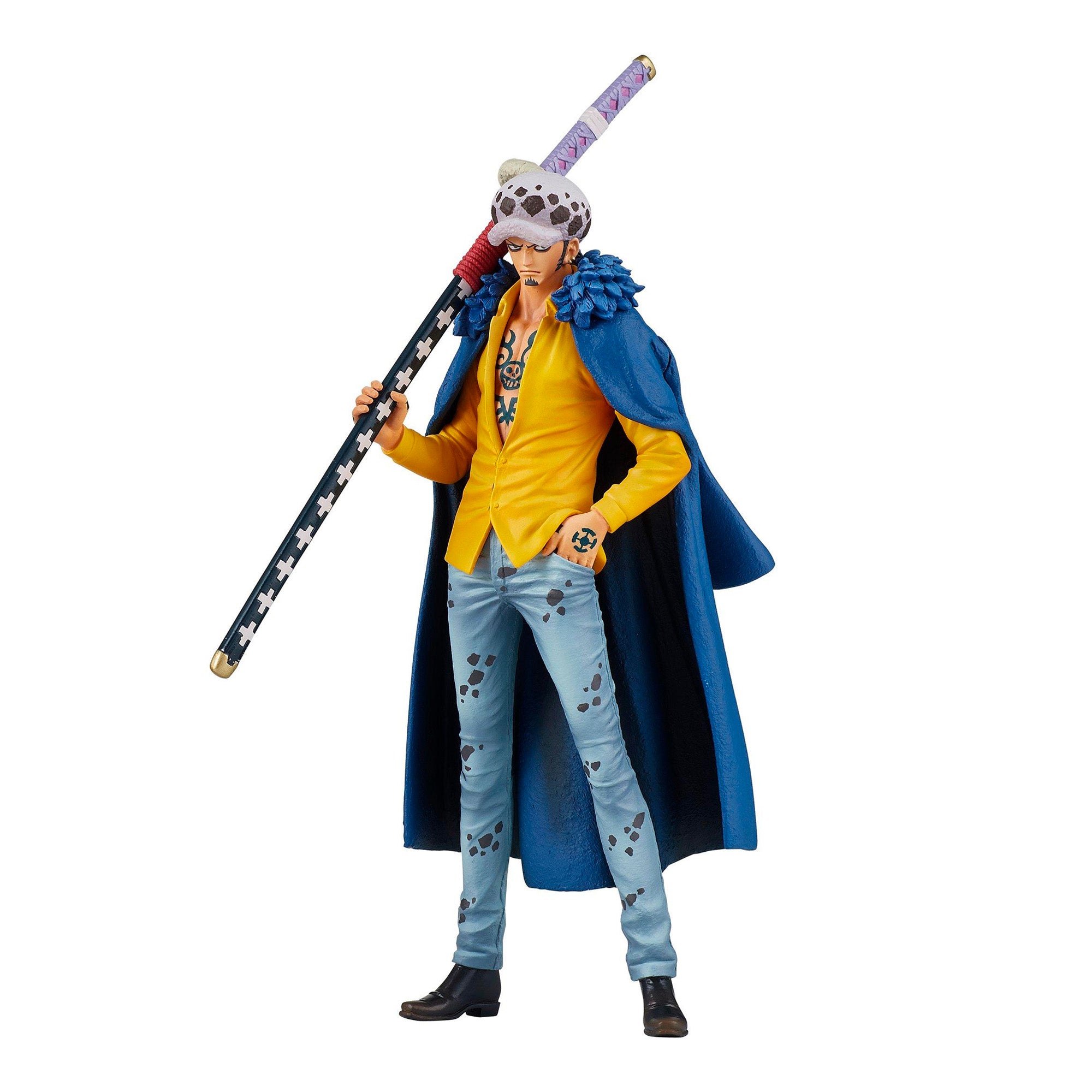 Banpresto x Bandai: One Piece - The Grandline Men Wanokuni Vol.19 Trafalgar  Law Figure