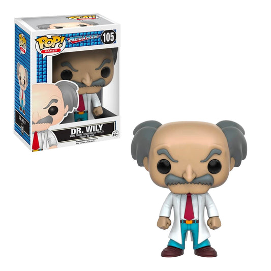 Funko Pop! Games: Megaman - Dr. Willy #105