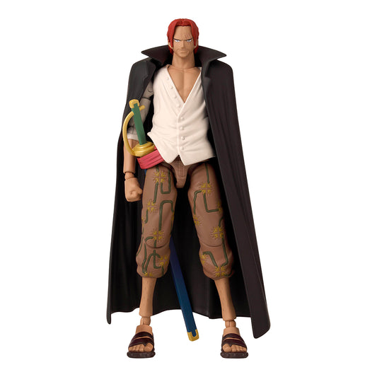 BandaI: Anime Heroes - One Piece - Shanks 6.5" Tall Action Figure