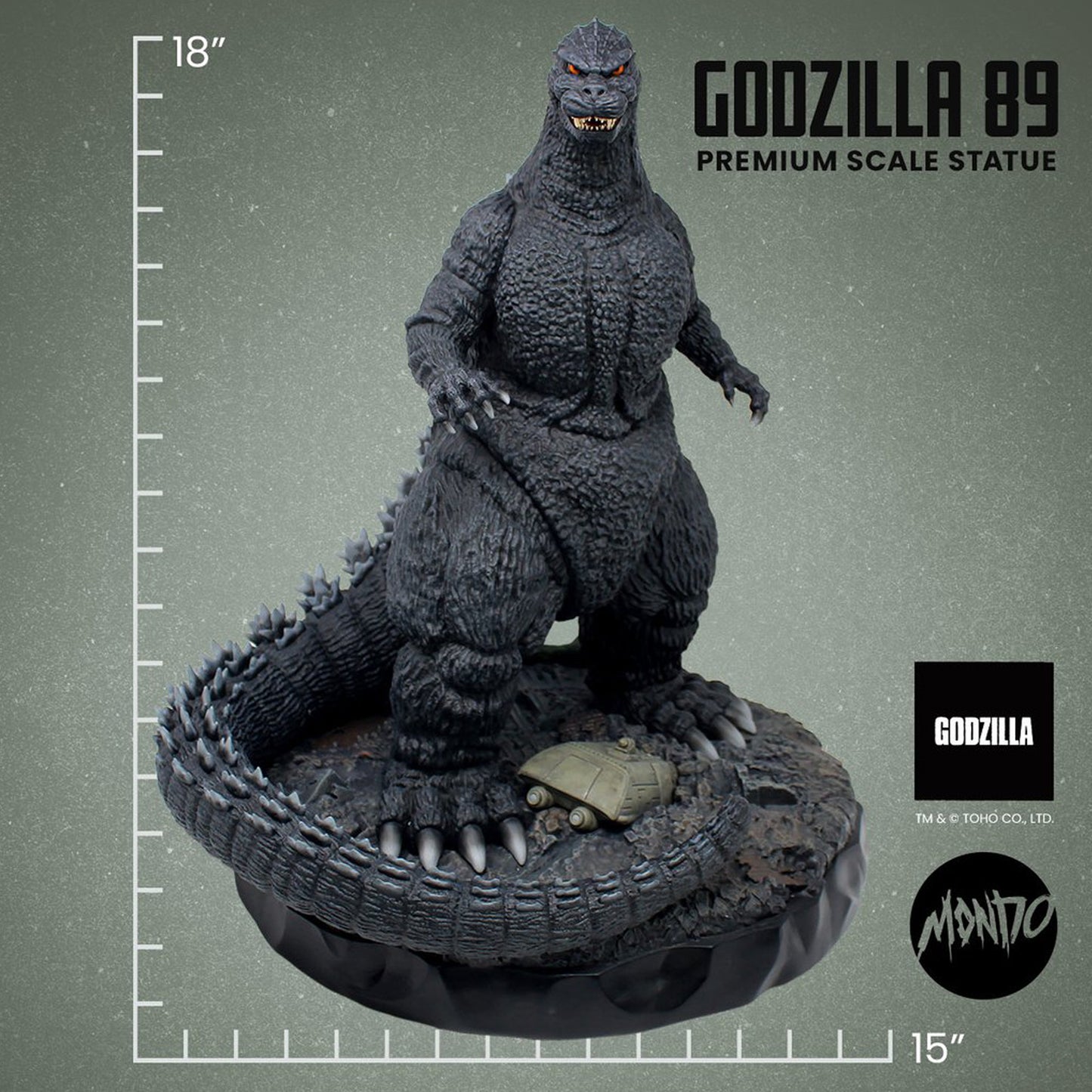Mondo - Godzilla 89 Premium Scale Statue Limited Edition