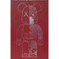 KAWS -  BE@RBRICK Dissected Companion Red 400%, 2010