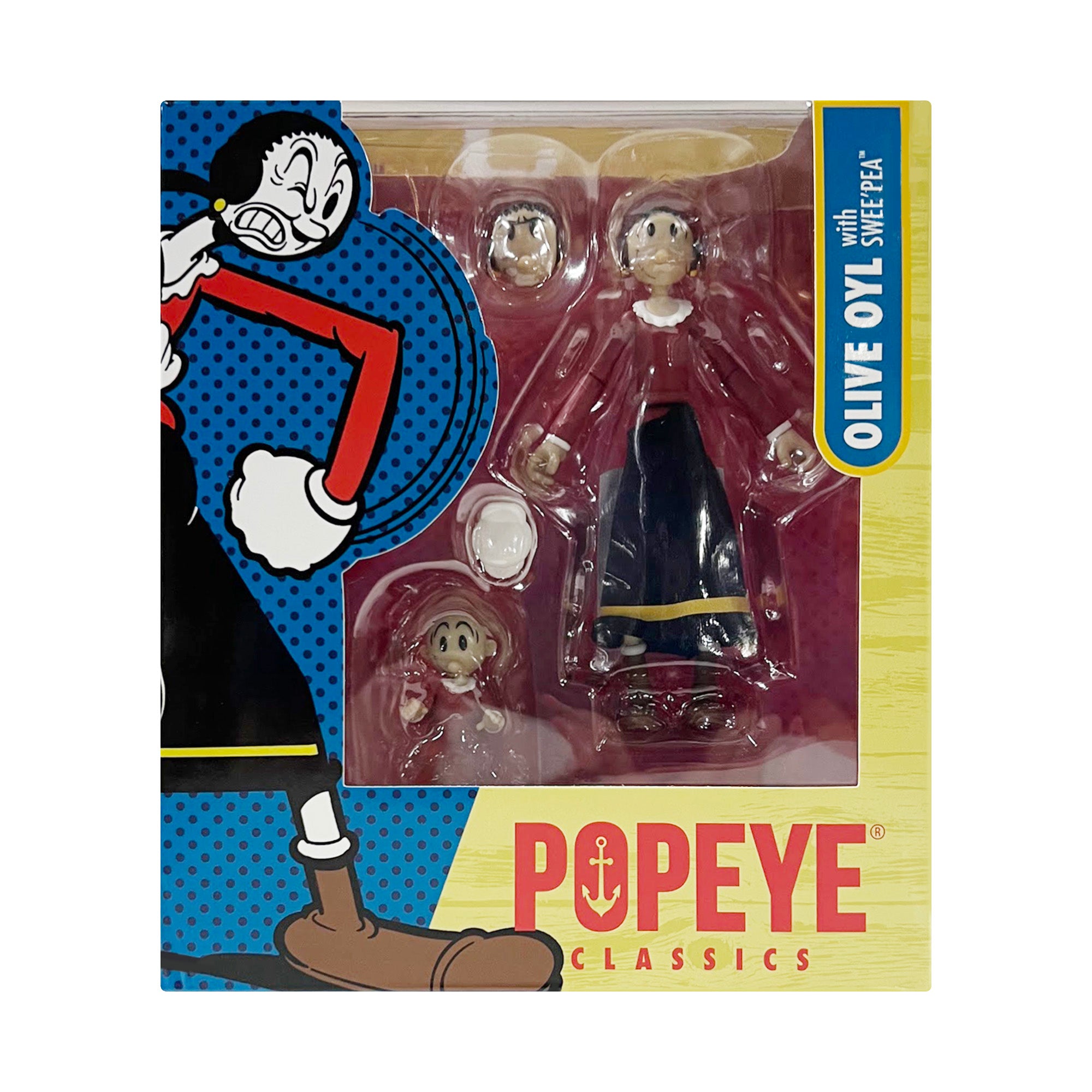 Boss Fight Studio Popeye Classics Olive Oyl Action Figure Brand New In Stock Boss Fight Studio Popeye Classics Olive Oyl Action Figure Brand New In Stock