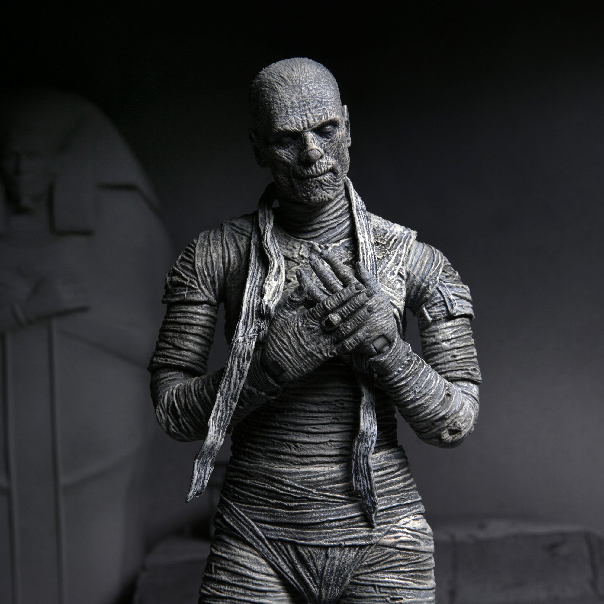 NECA: Universal Monsters - Ultimate Mummy (Black & White) 7