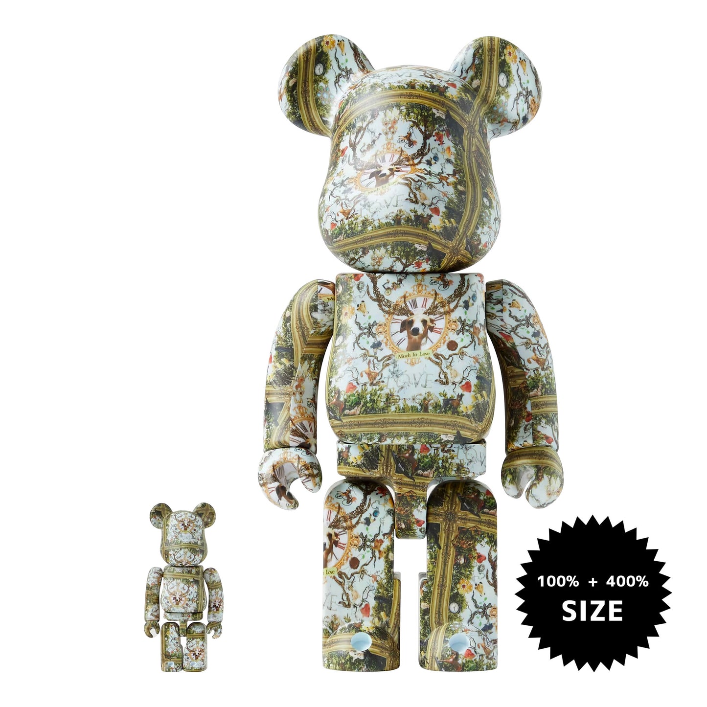 MEDICOM TOY: BE@RBRICK - Yuuki Ogura Much in Love 100% & 400%