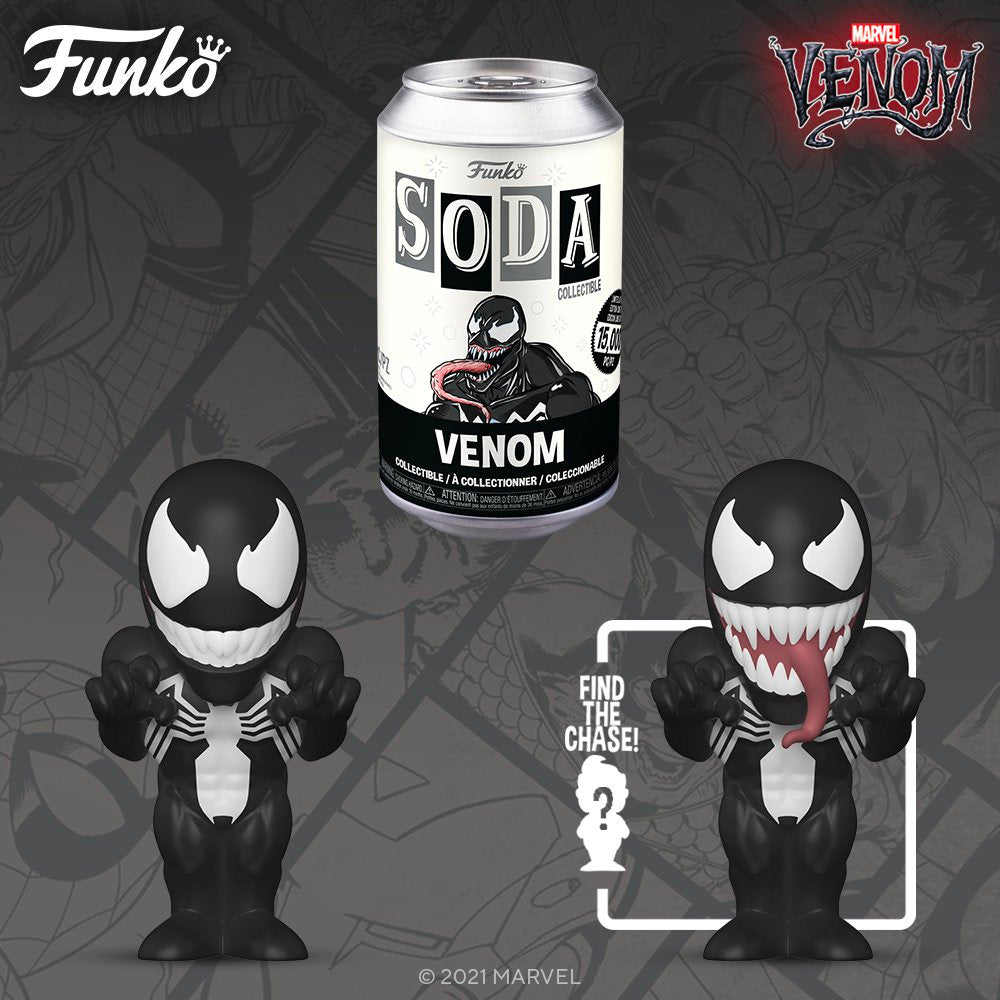 Funko Vinyl SODA: Venom 15,000 Limited Edition (1 in 6 Chance at Chase)