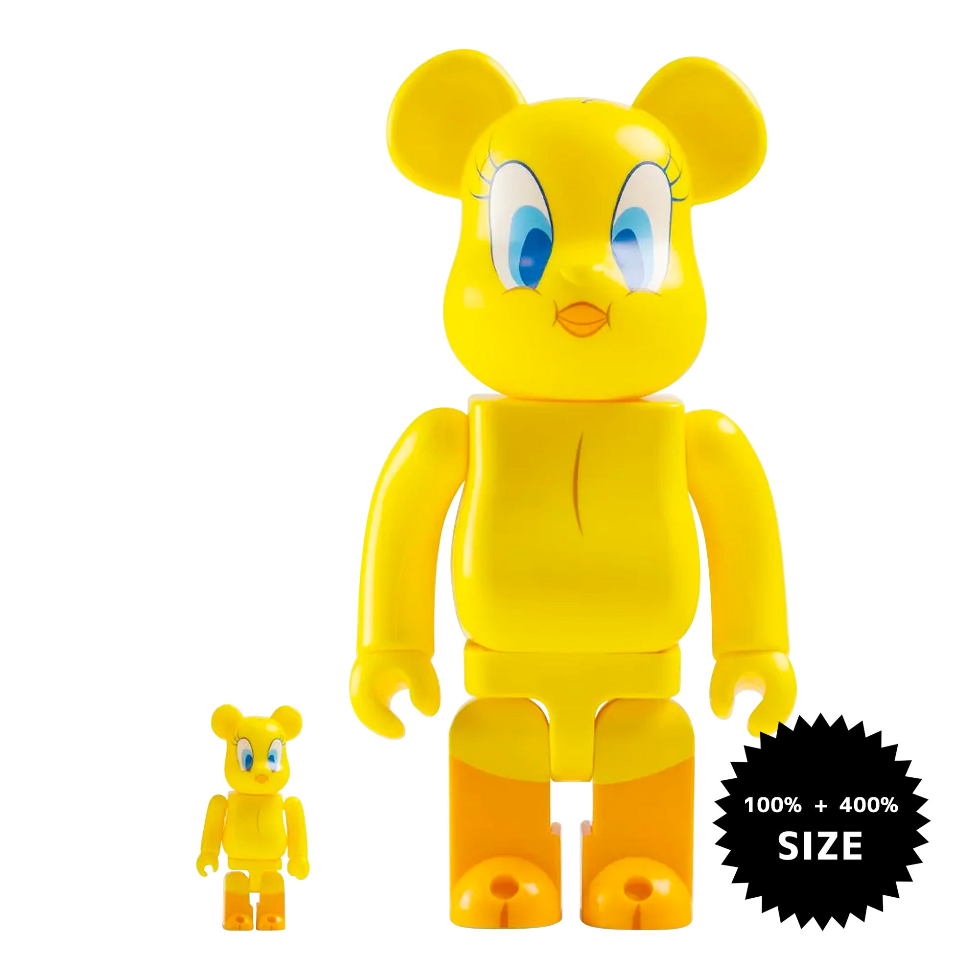 ☆ BE@RBRICK tweety 100%&400% - キャラクターグッズ