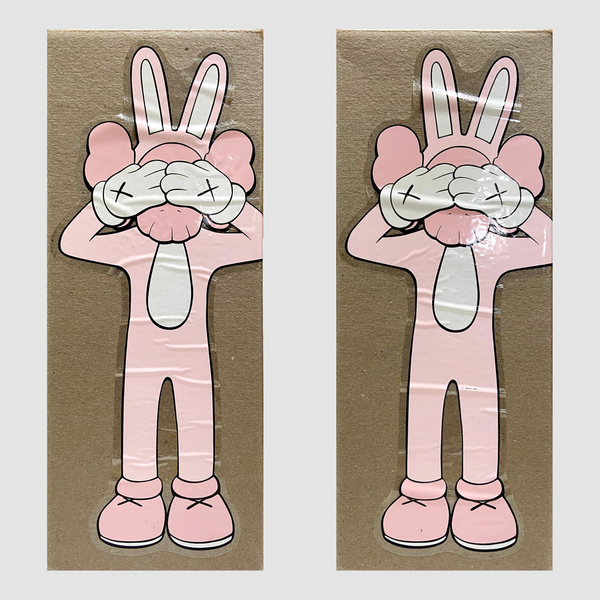 KAWS - Accomplice Pink & Black Set of 2, 2002 – TOY TOKYO