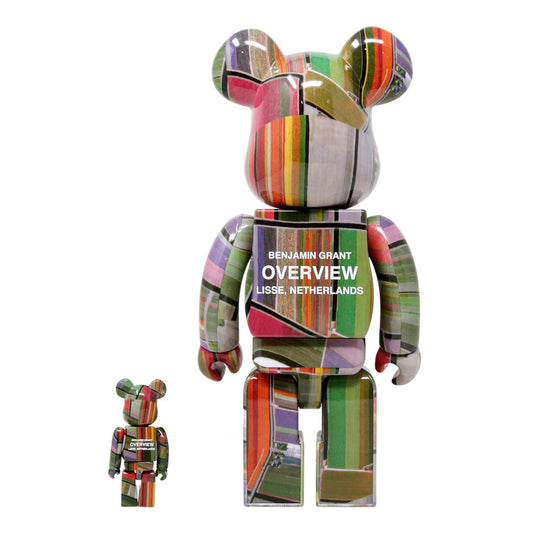 MEDICOM TOY: BE@RBRICK - Benjamin Grant Overview Lisse 100% & 400%
