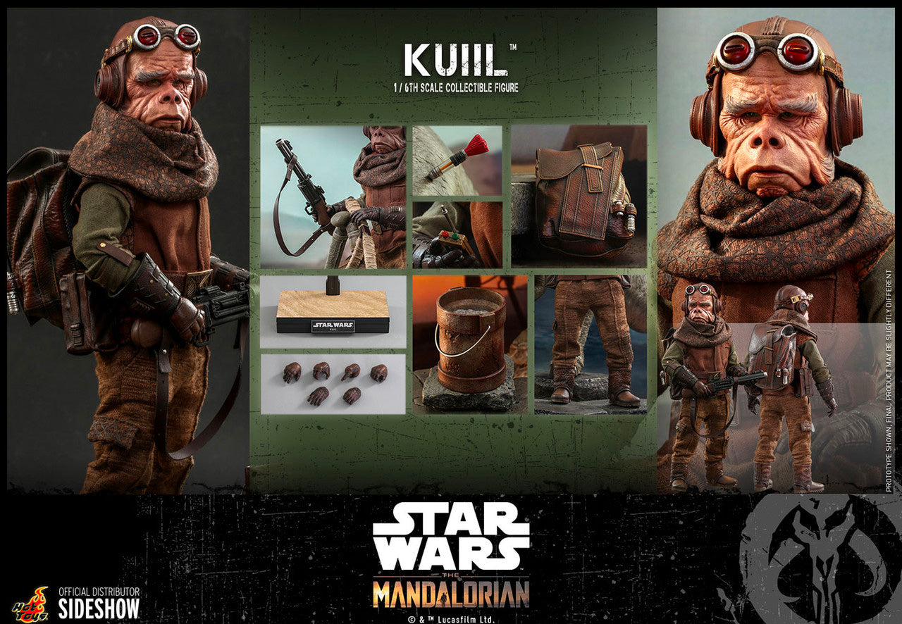Hot Toys x Sideshow Collectibles: Star Wars - The Mandalorian Kuiil Sixth Scale Figure