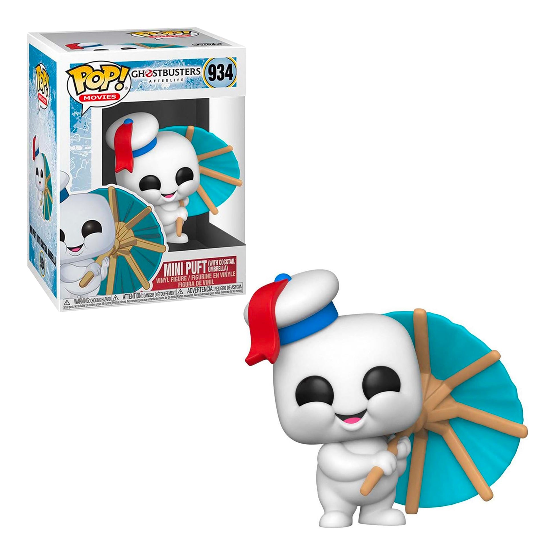 Funko Pop! Movies: Ghostbusters Afterlife - Mini Puft with Cocktail Um –  TOY TOKYO