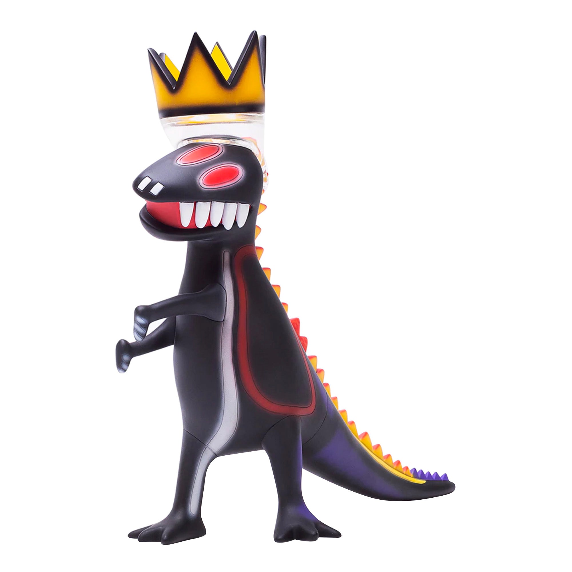 MEDICOM TOY: VCD - Jean-Michel Basquiat Dinosaur Black 9.84