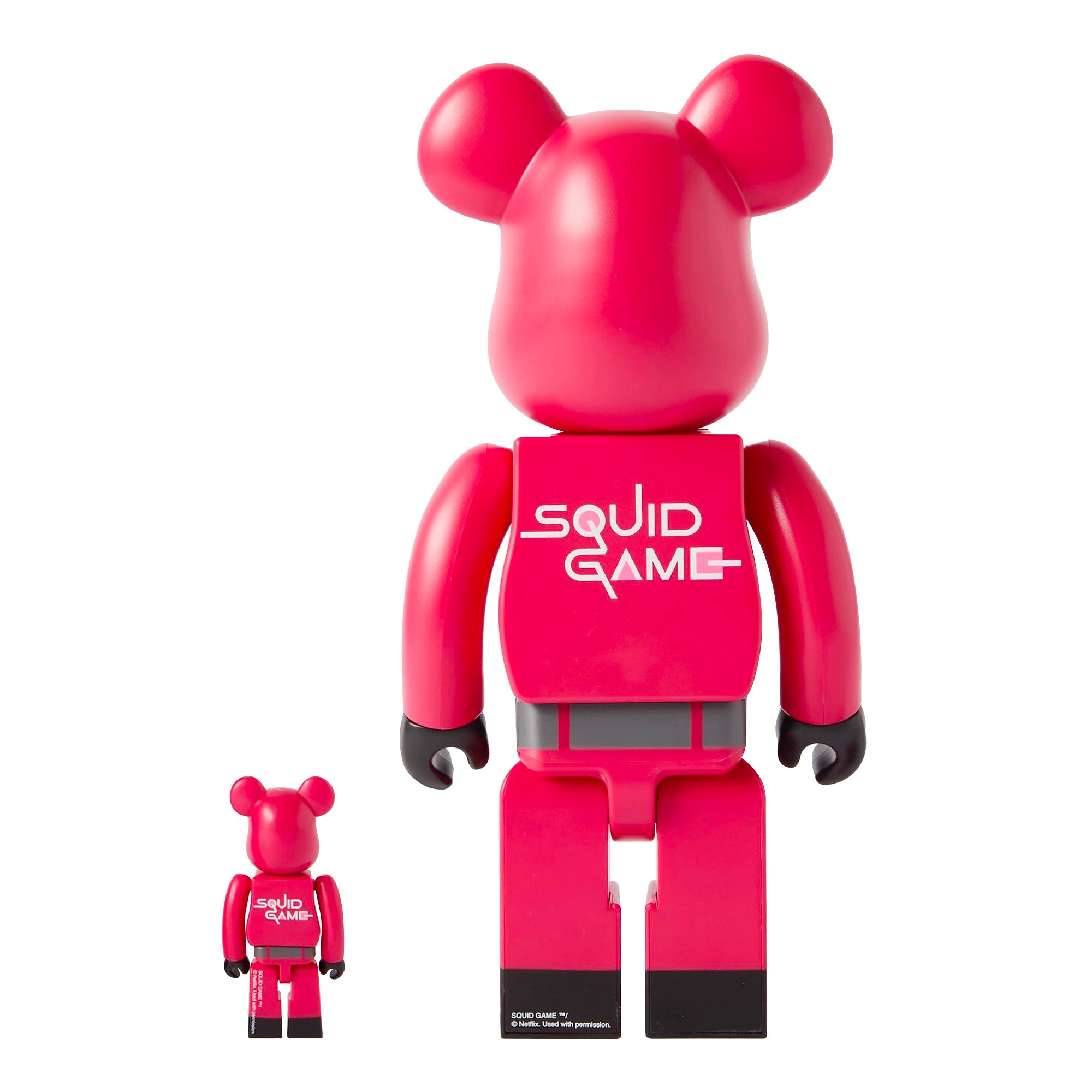 MEDICOM TOY: BE@RBRICK - Squid Game SQUARE Guard 100% & 400% – TOY 