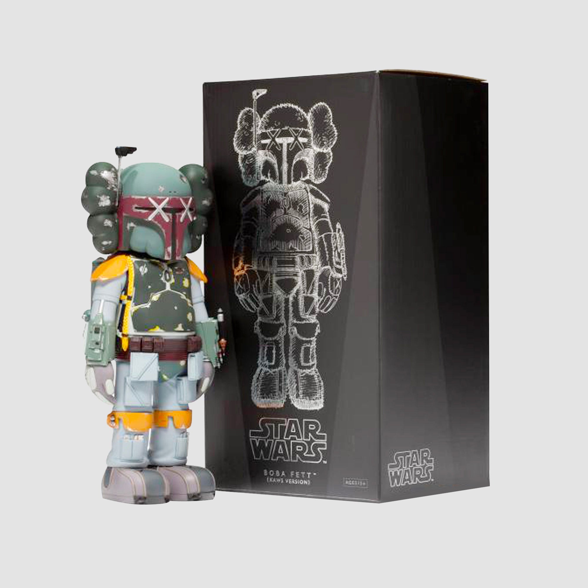 KAWS - Star Wars Set of 3 Vader, Stormtrooper, Boba Fett Companion,  2007-2013