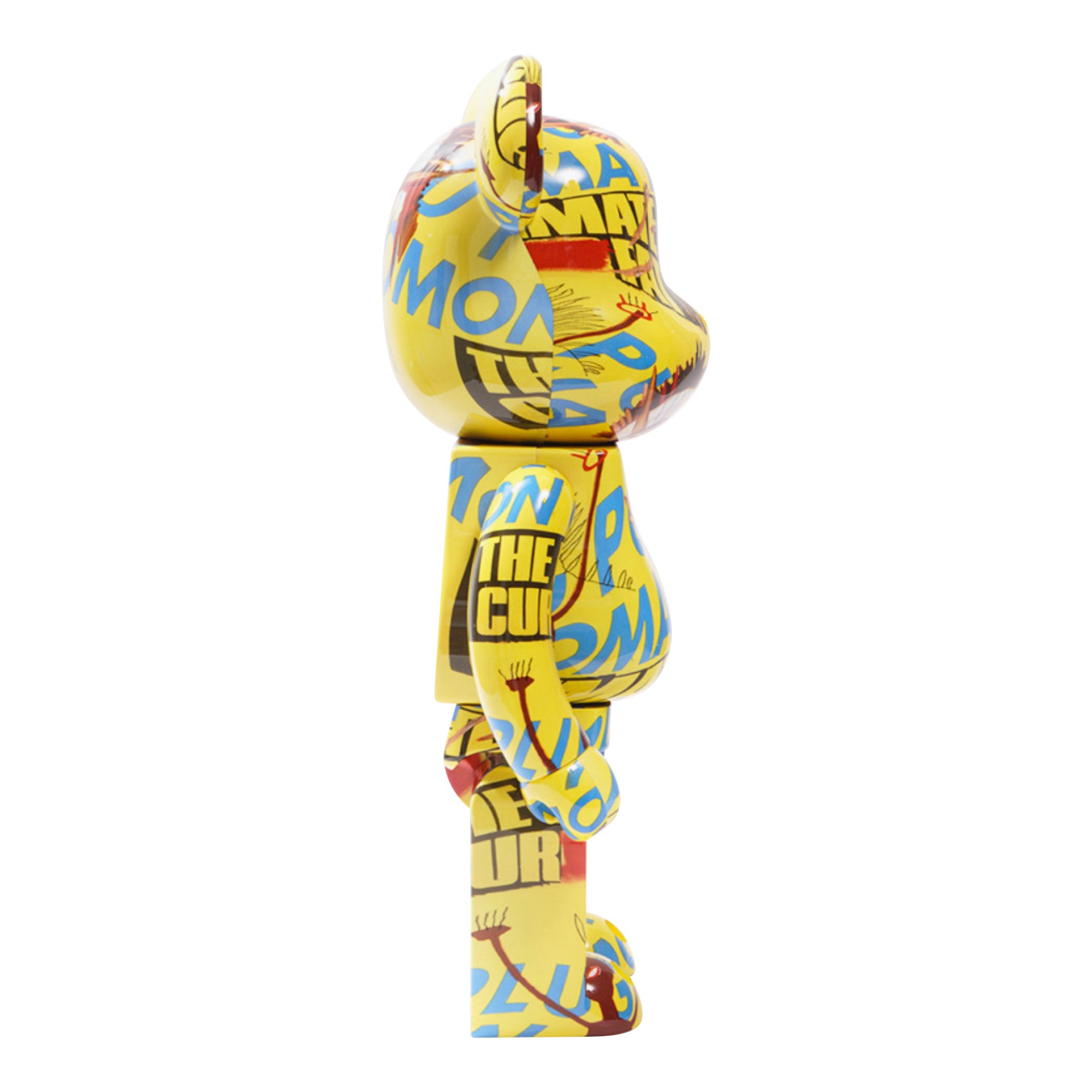 MEDICOM TOY: BE@RBRICK - Andy Warhol x Jean-Michel Basquiat #3 1000%