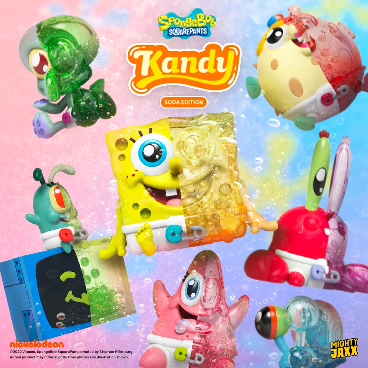Mighty Jaxx: Kandy x SpongeBob SquarePants (Soda Edition) Blind Box – TOY  TOKYO
