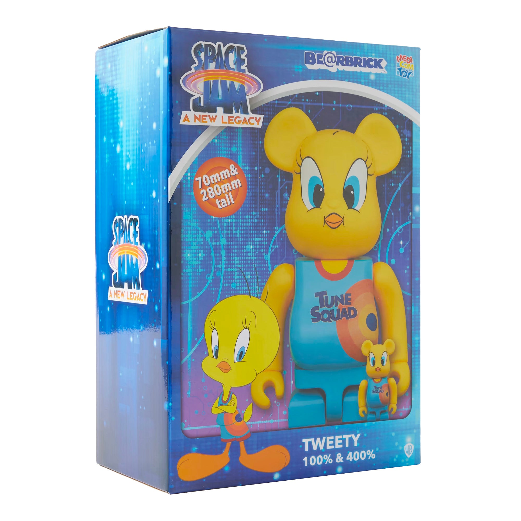 BE@RBRICK TWEETY 100％ & 400％(SPACE JAM)-