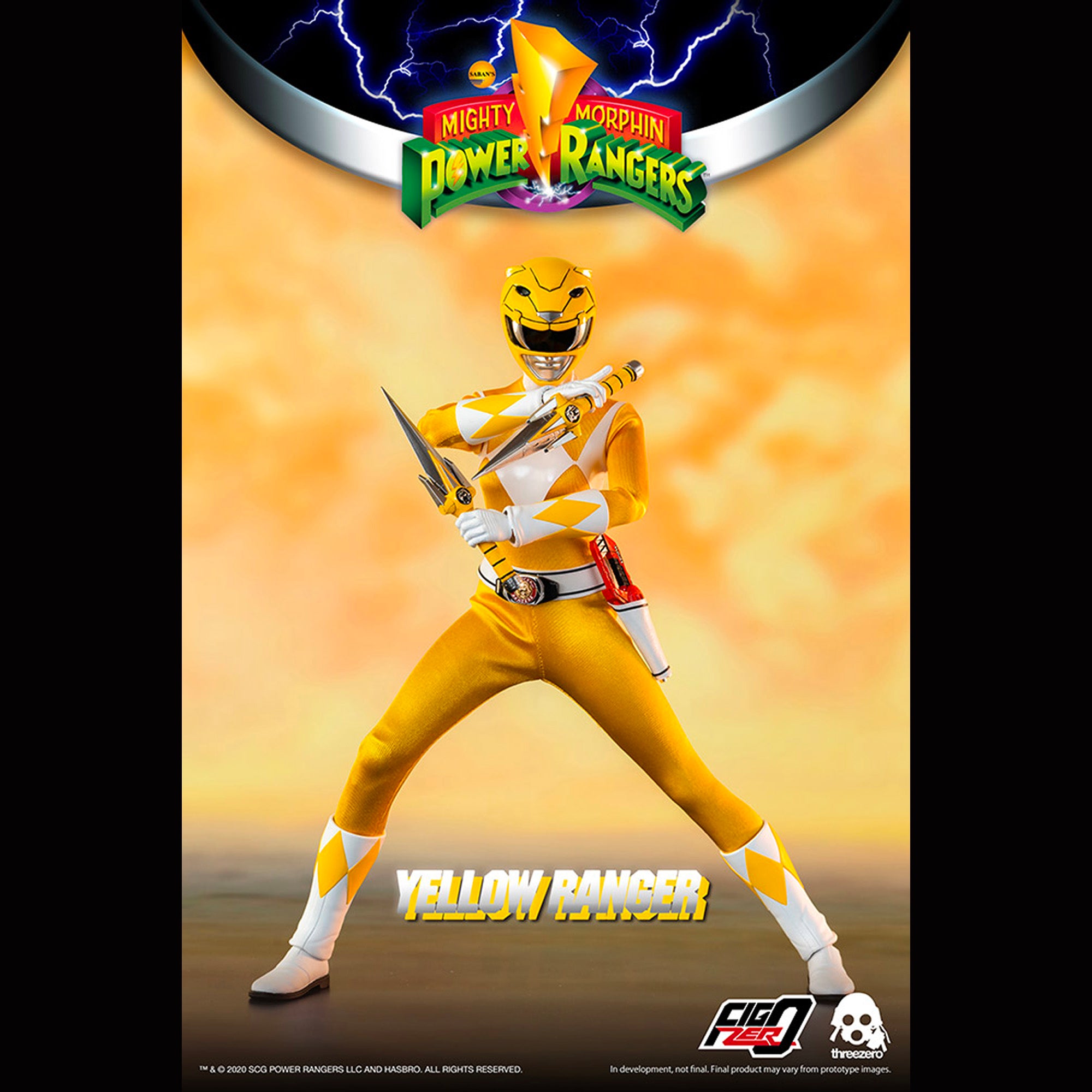Threezero x FigZero: Mighty Morphin Power Rangers - Yellow 12
