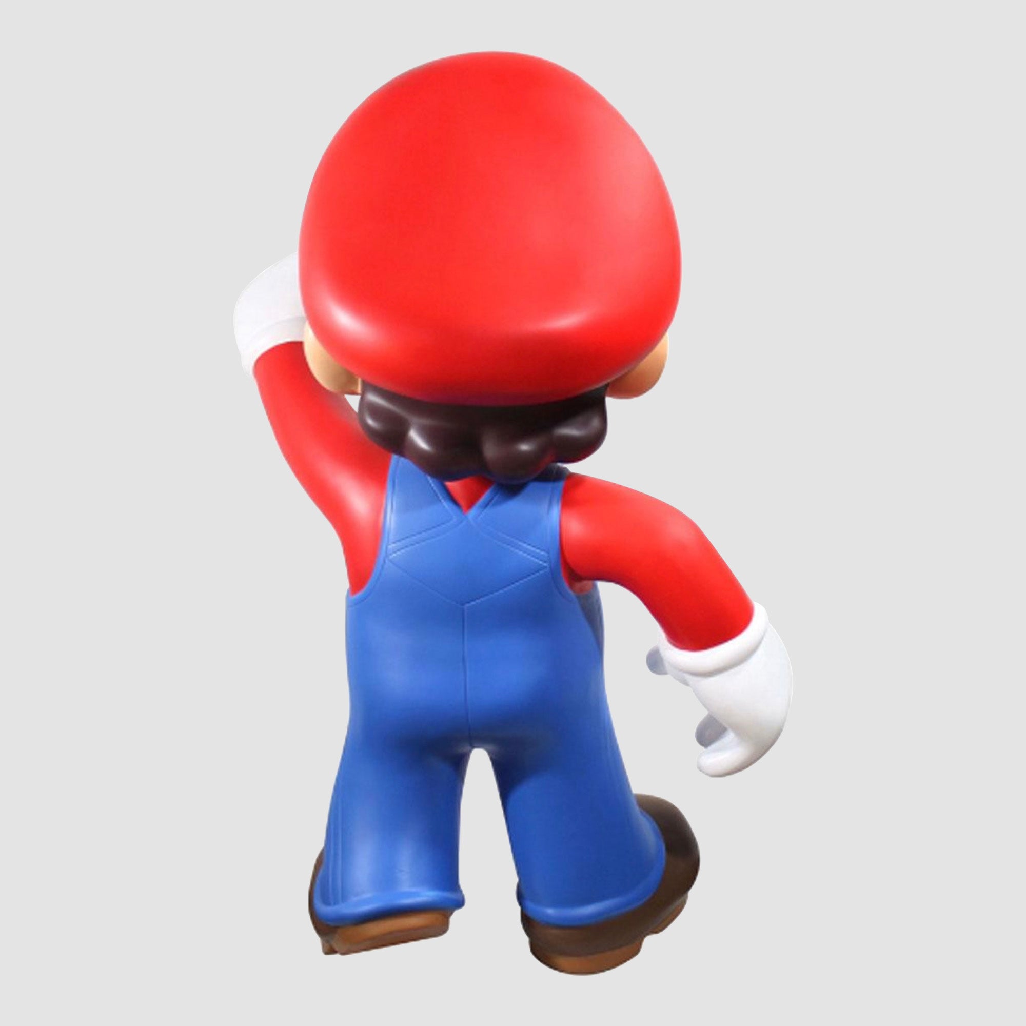 Ron English x MINDstyle: Popaganda - Mario Grin 4 Foot Statue Red Figure