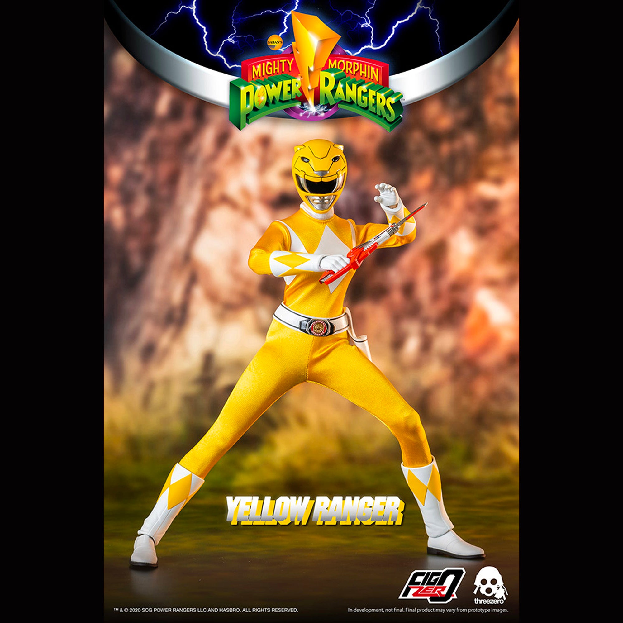 Threezero x FigZero: Mighty Morphin Power Rangers - Yellow 12