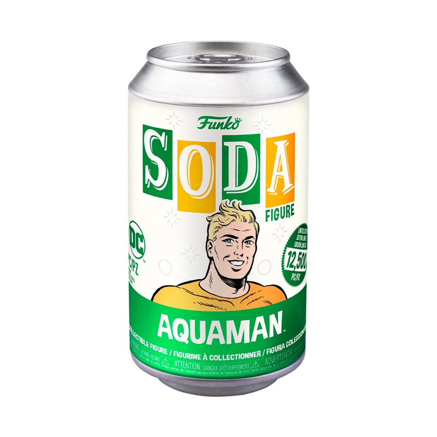 Funko Vinyl SODA: Aquaman 12,500 Limited Edition (1 in 6 Chance at Chase)