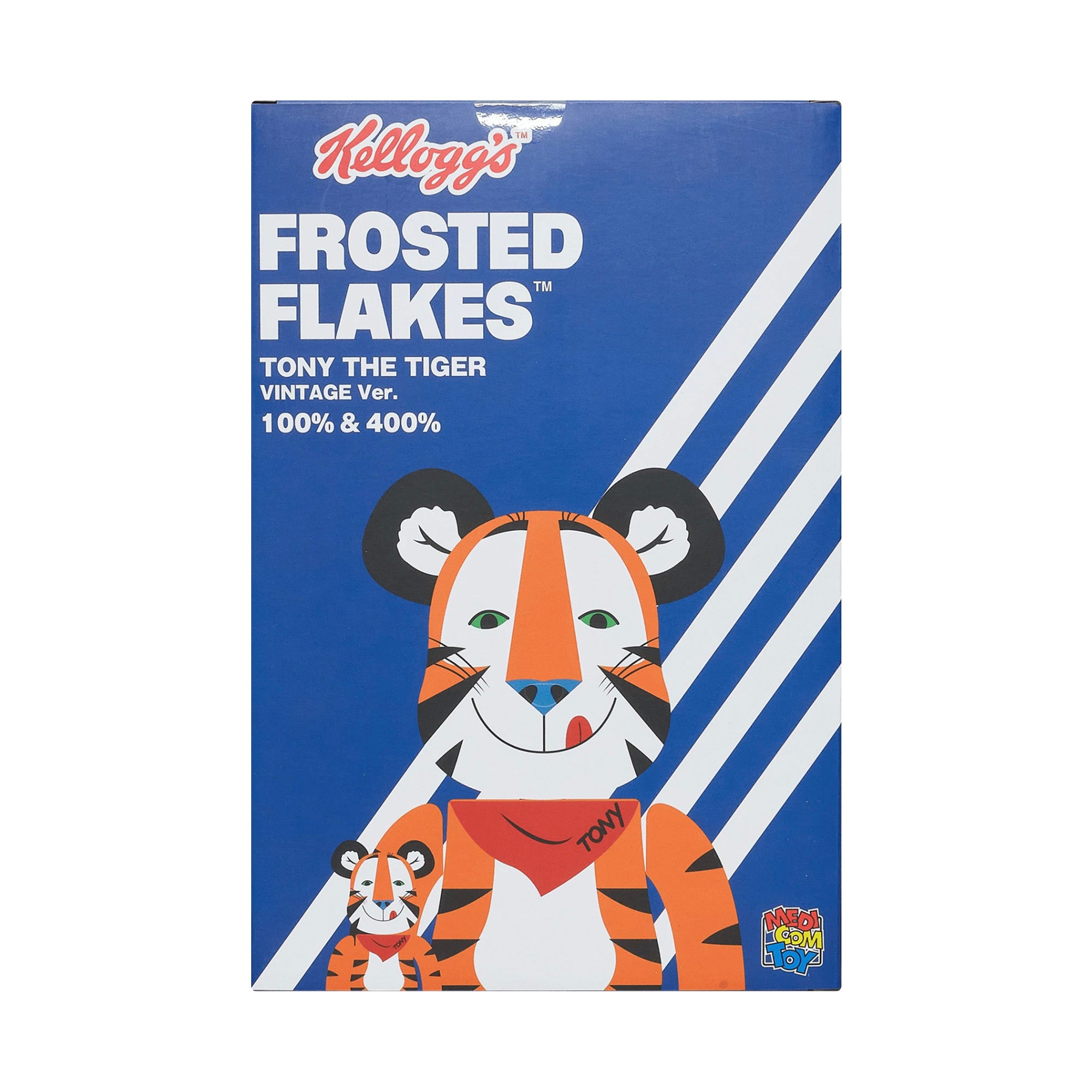 MEDICOM TOY: BE@RBRICK - Tony The Tiger Vintage 100% & 400% – TOY