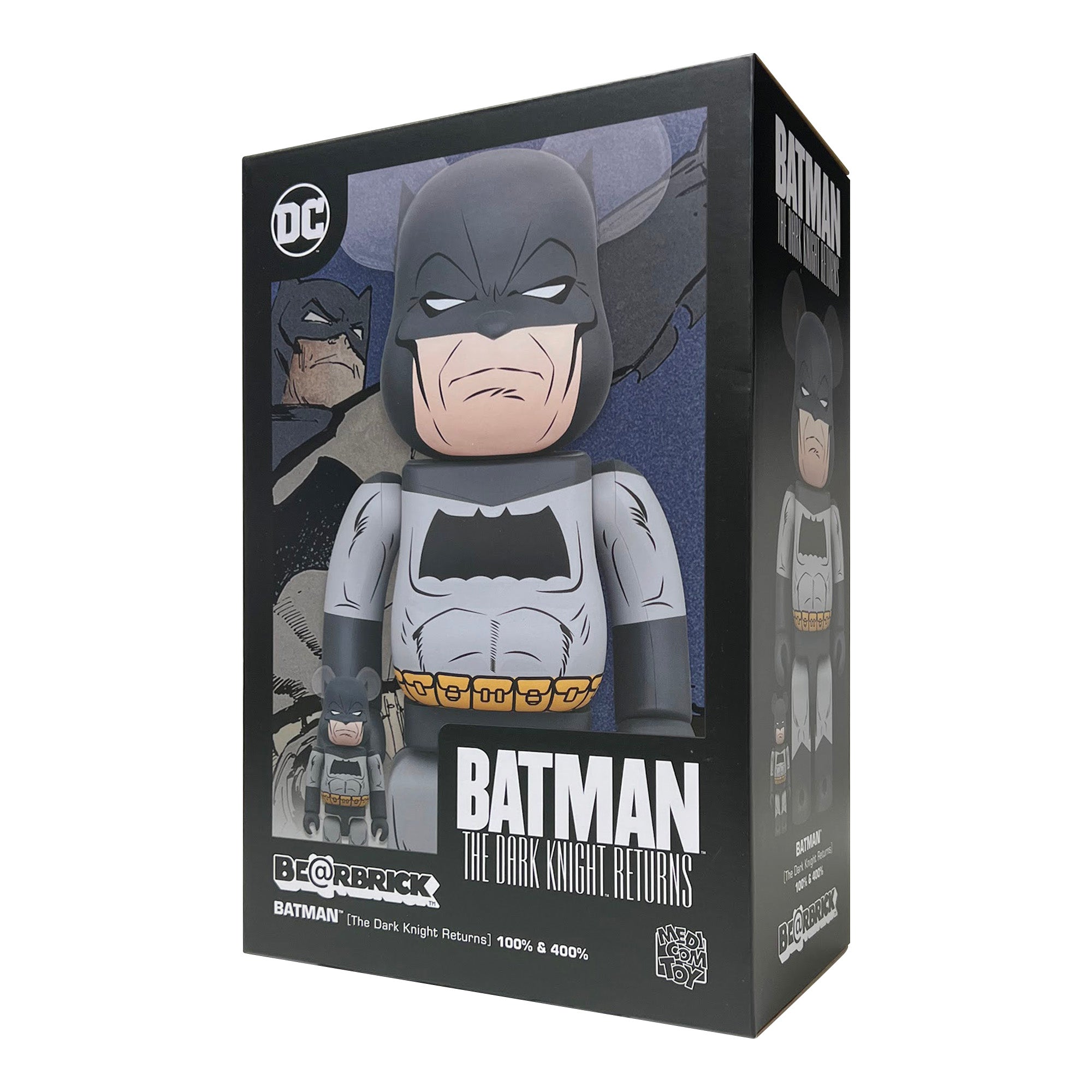 MEDICOM TOY: BE@RBRICK - Batman (TDKR) 100% & 400% – TOY TOKYO