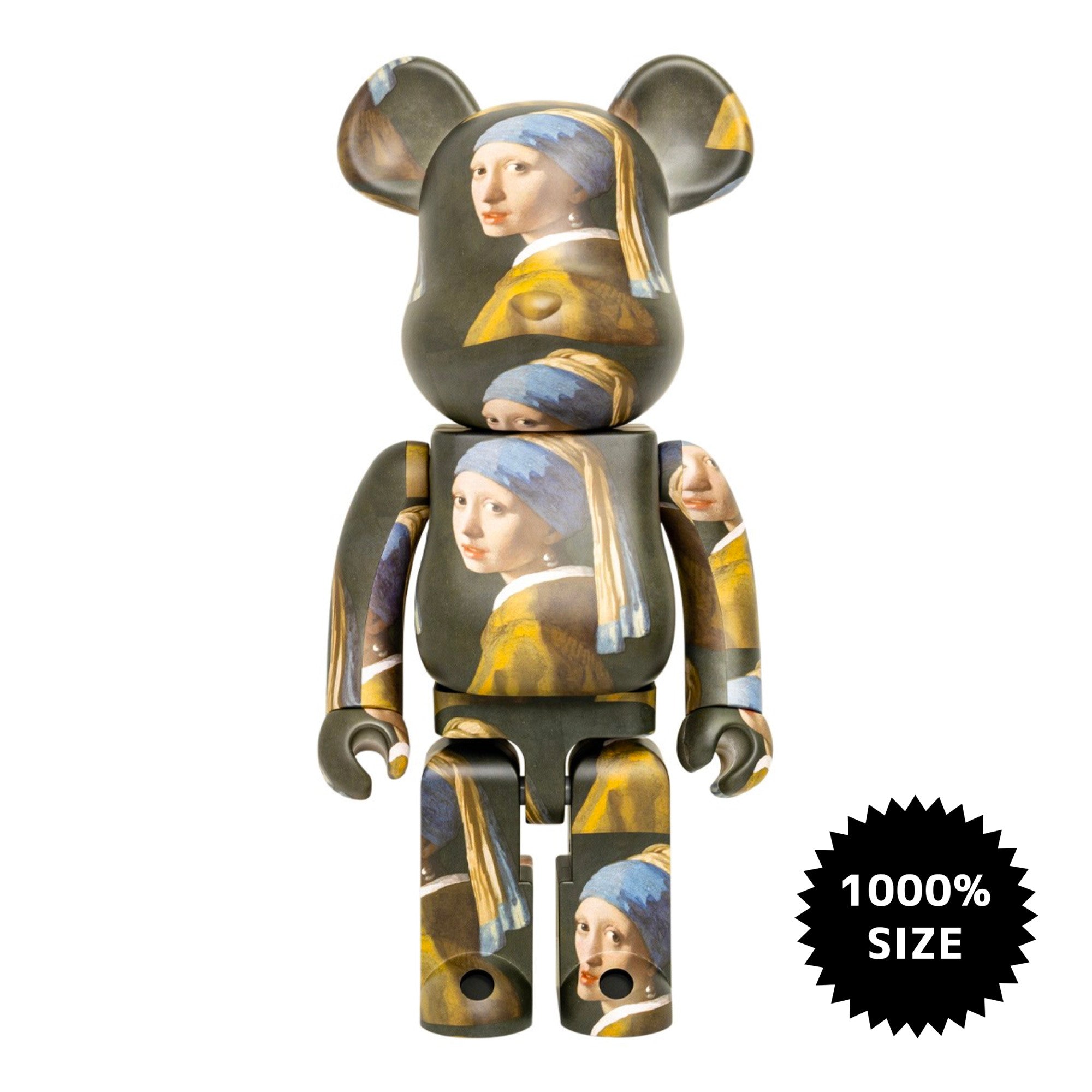 MEDICOM TOY: BE@RBRICK - Johannes Vermeer Girl with a Pearl Earring 1000%