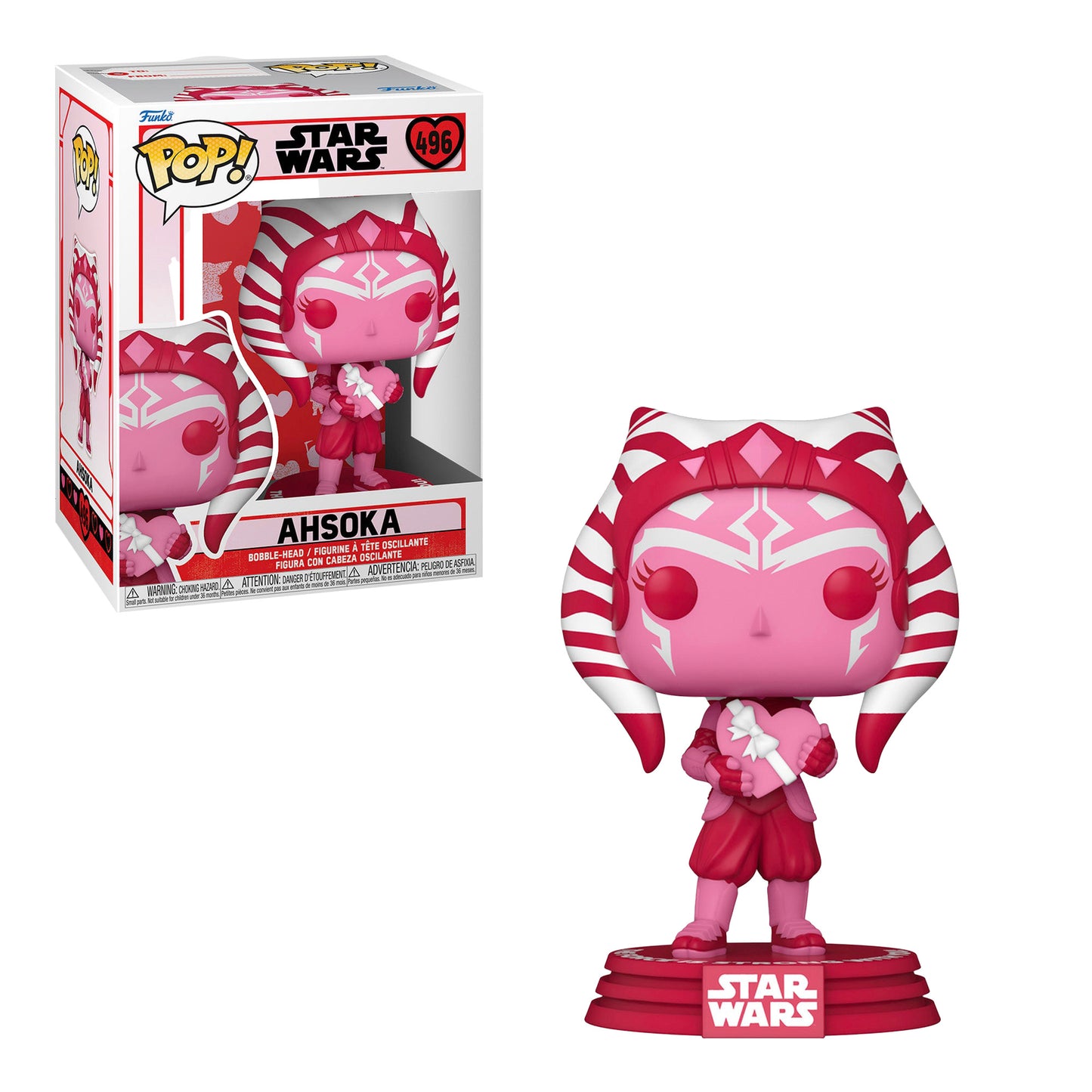 Funko Pop! Star Wars: Ahsoka with Heart #496