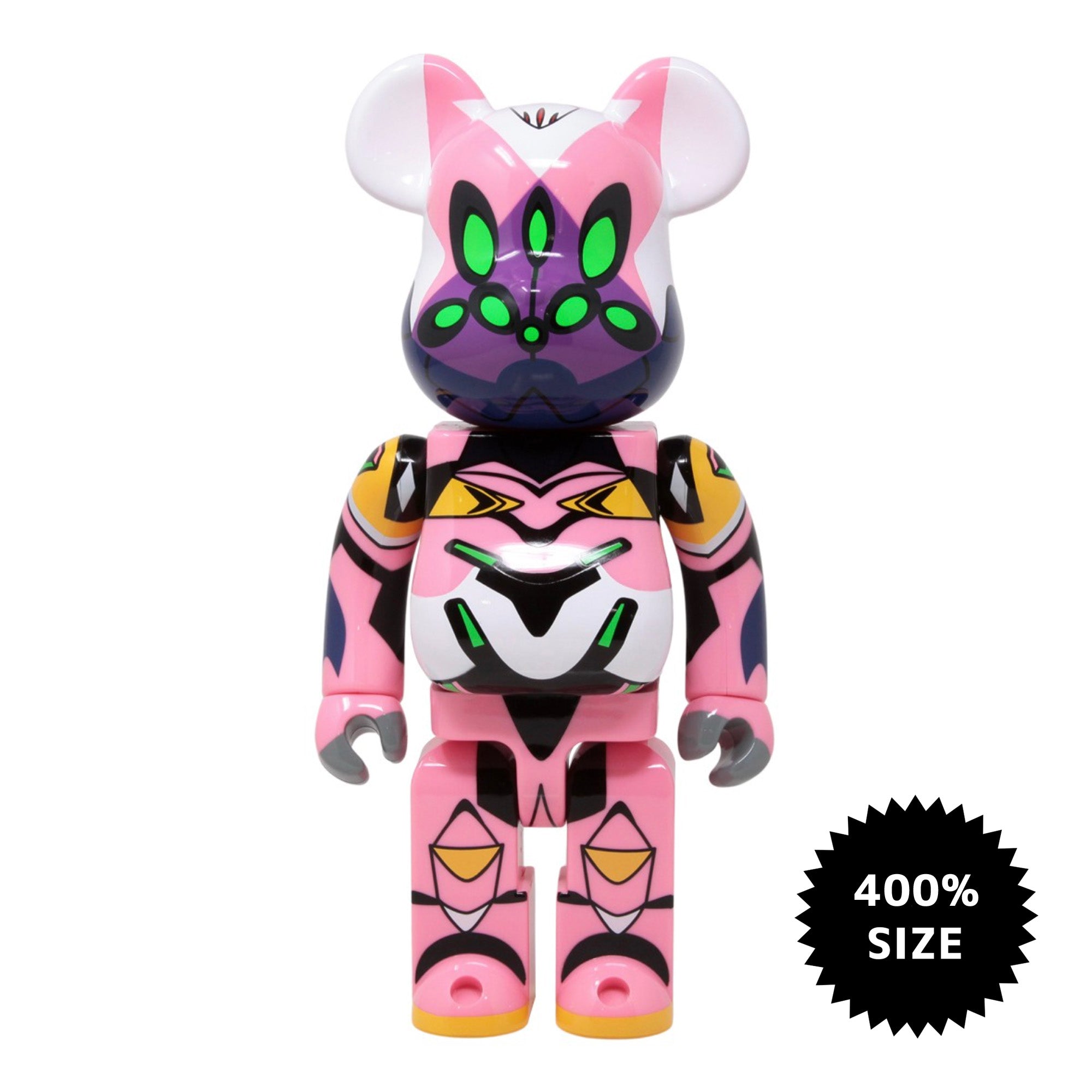 MEDICOM TOY: BE@RBRICK - Evangelion Eva 08 Gloss Paint 400% – TOY