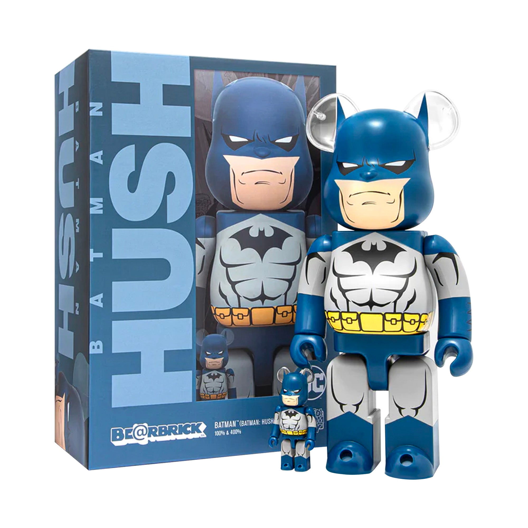 話題の行列 Ver. HUSH : 新品□BATMAN 1000％ ベアブリック バットマン ...