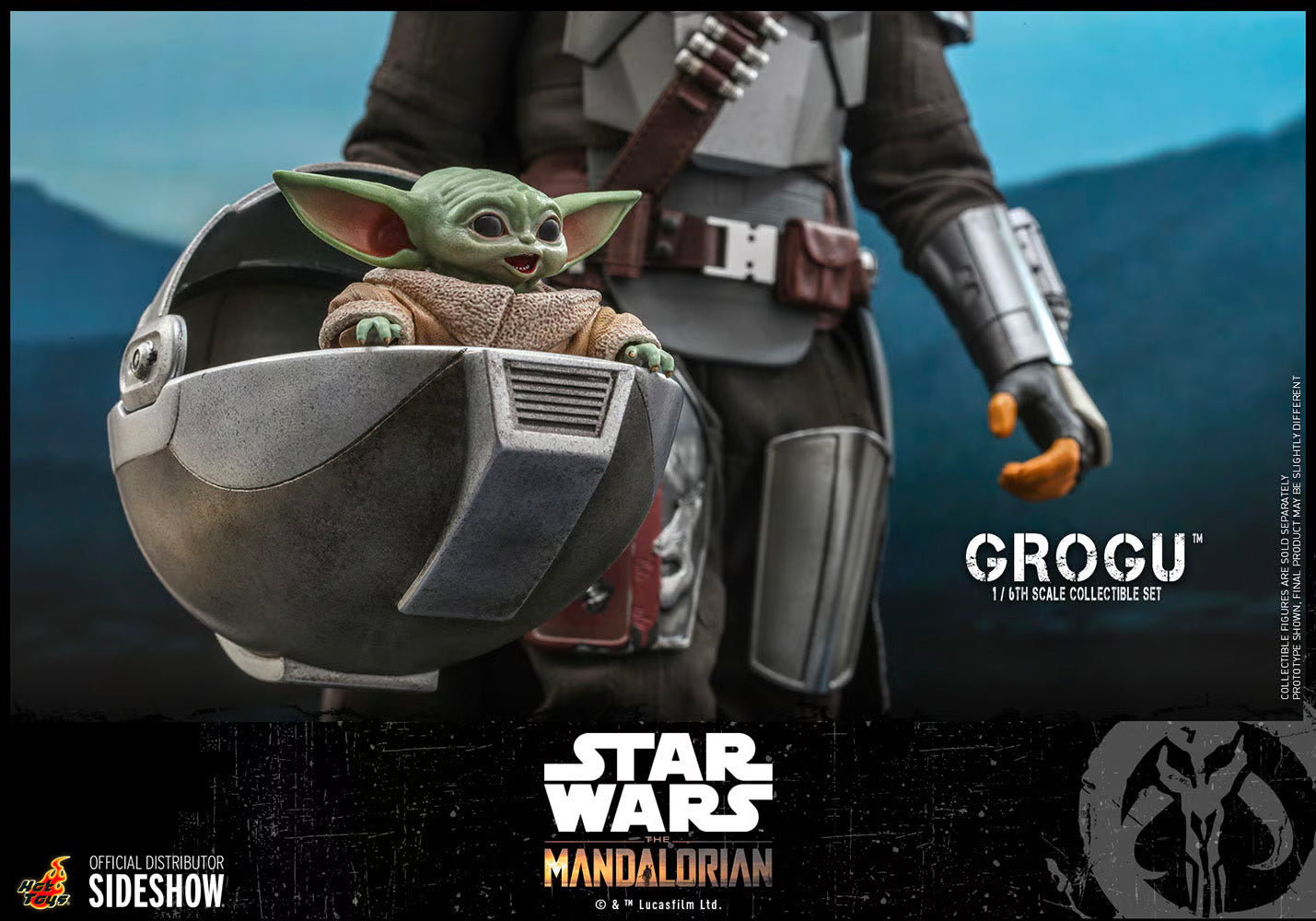Hot Toys x Sideshow Collectibles: Star Wars - Grogu Sixth Scale