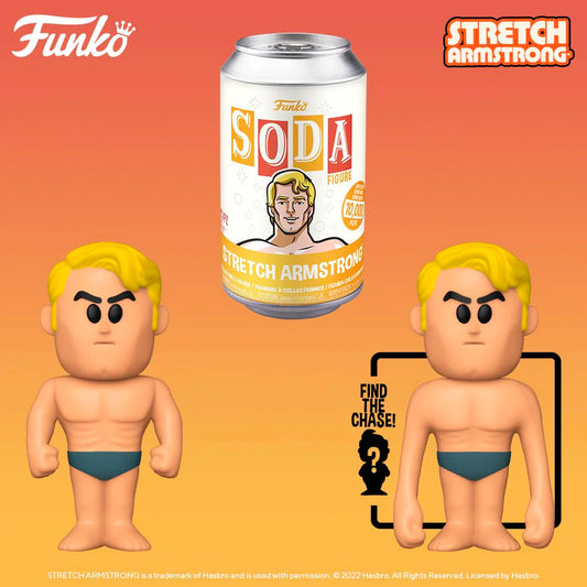 Funko Vinyl SODA: Stretch Armstrong 10,000 Limited Edition (1 in 6 Chance at Chase)