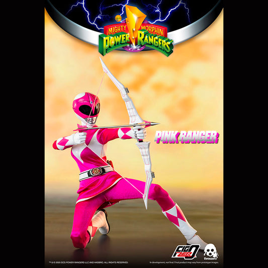 Threezero x FigZero: Mighty Morphin Power Rangers - Pink Ranger 12" Tall Figure